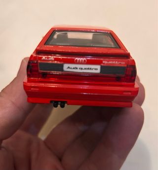 Maqueta Audi Quattro 1980 Roja