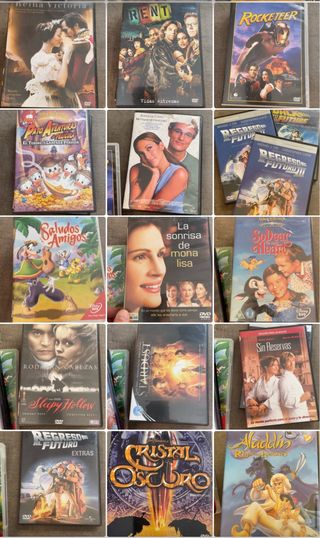 Películas DVD a elegir (venta por separado)
