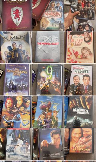 Películas DVD a elegir (venta por separado)