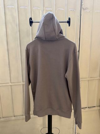 Felpa con cappuccio Lacoste grigia