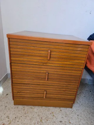 Mesitas de noche de madera (2 unidades)