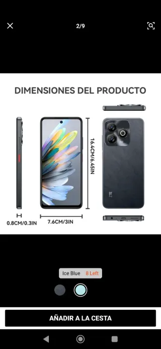 ZTE Blade A75 256GB 14GB RAM