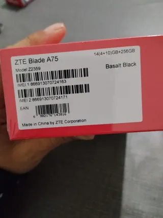 ZTE Blade A75 256GB 14GB RAM