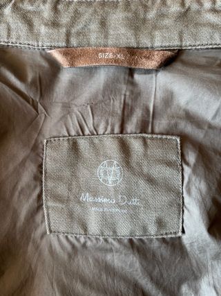Chaqueta Massimo Dutti verde