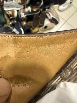 Sandalias Gucci Hombre Talla 42 Beige/Marrón