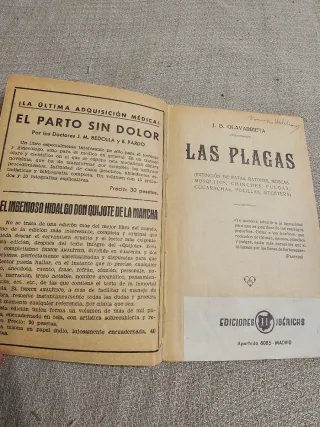 Pequeña Enciclopedia Práctica. Número 5.LAS PLAGAS