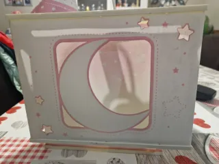 Lámpara infantil luna y estrellas