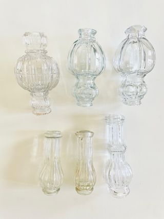 Recambios lámpara vintage cristal (Set de 6)
