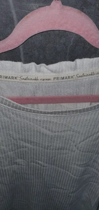 Conjunto Primark Pijama Punto Crudo Talla S