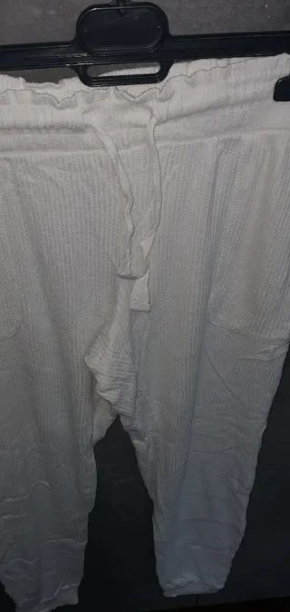 Conjunto Primark Pijama Punto Crudo Talla S