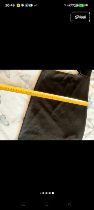 Miniabito nero cut-out