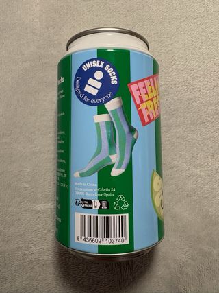 Calcetines EAT MY SOCKS Rayas Talla Única