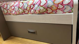 Litera tren con armario y cajones