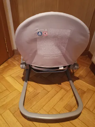 Hamaca bebé Chicco gris