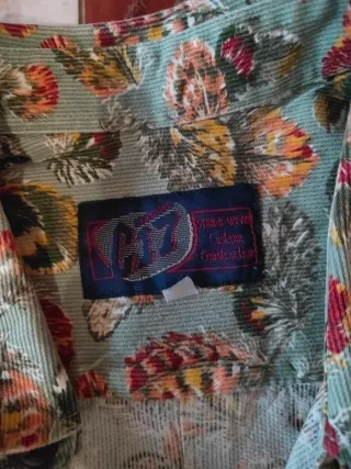 Camisa vintage estampada