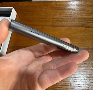 Registratore vocale digitale grigio