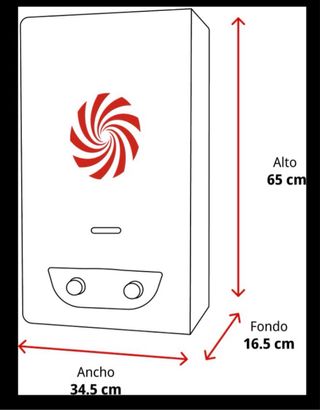 Calentador a gas - Ariston NEXT EVO X SFT11 GLP BL
