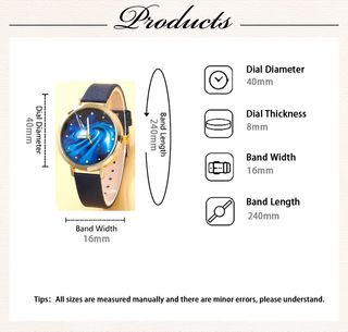 Conjunto Joyas y Reloj Mujer Azul