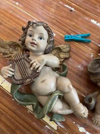 Figuras de ángeles musicales