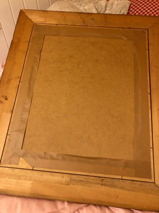 Cuadro Vintage Marco Dorado le falta un liston del