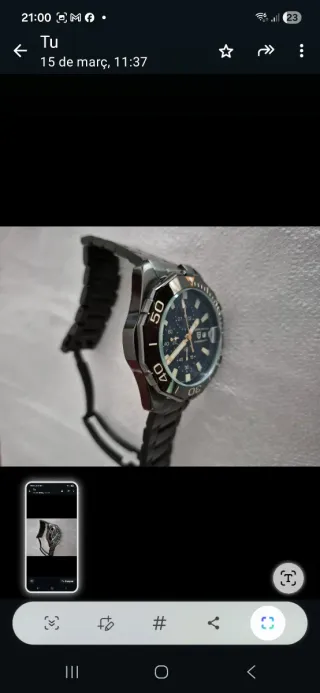 Reloj Pagani Design Cronógrafo
