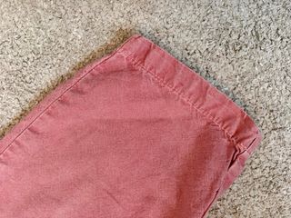 Pantaloni bimba Zara tela rosa
