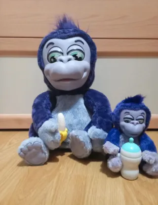 Animagic Tiki y Toko Gorilas Peluches