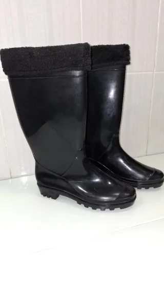 Botas de agua forradas pelo Talla 38