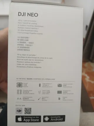 Dron DJI NEO sin estrenar
