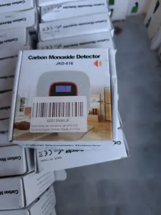 Lote Detector de humo con pantalla