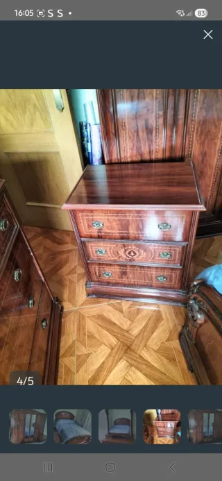 Dormitorio Matrimonio Completo Madera