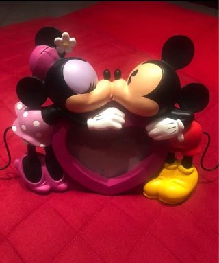 Cornice porta foto Topolino e Minnie Disney