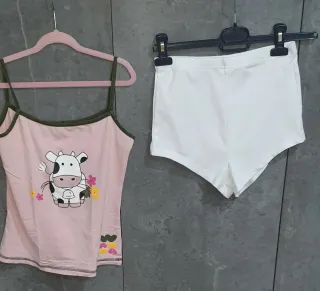 Pijama corto Shein mujer verano talla XS