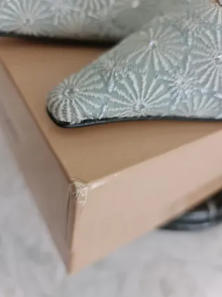 ARGENTA Swarovski T.39,5 A estrenar