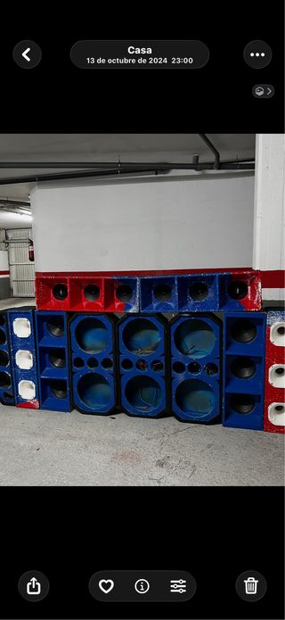 Cajones de kitipo de 12 vacios