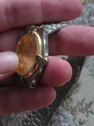 Orologio Geneve vintage placcato oro/argento