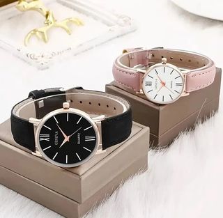 Pareja de relojes Geneva analógicos