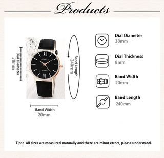 Pareja de relojes Geneva analógicos