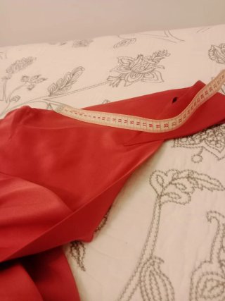 Vestido coral Purificación García