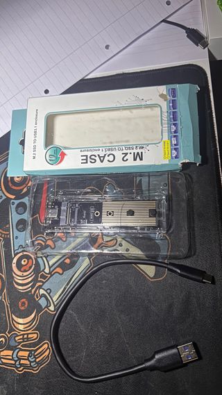 Carcasa M.2 SSD a USB 3.1