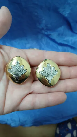 Lote Gargantilla/Pendientes/Broche Vintage 90's