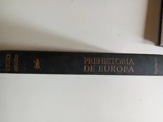 Libro. Prehistoria de Europa Oxford.