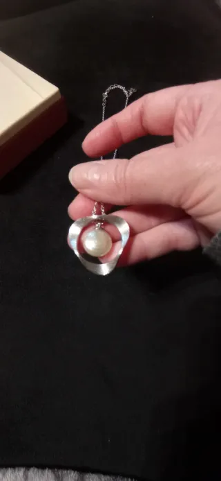 Collar Majorica Perla Plata 925