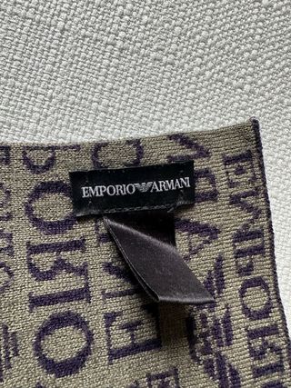 Sciarpa Emporio Armani Double Face Unisex