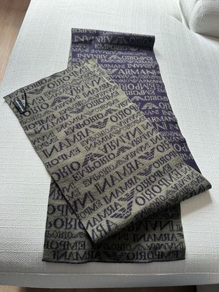 Sciarpa Emporio Armani Double Face Unisex