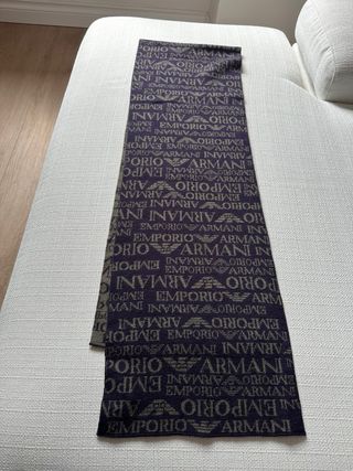 Sciarpa Emporio Armani Double Face Unisex