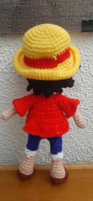 One Piece Luffy Amigurumi Uncinetto