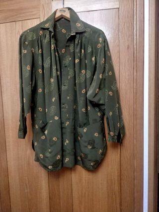 Camisa vintage diseño paisley