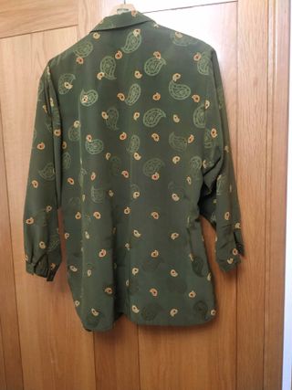 Camisa vintage diseño paisley