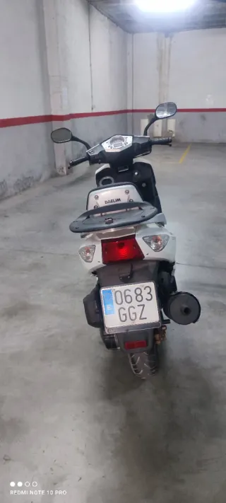 Ciclomotor 125cc Scooter Blanco